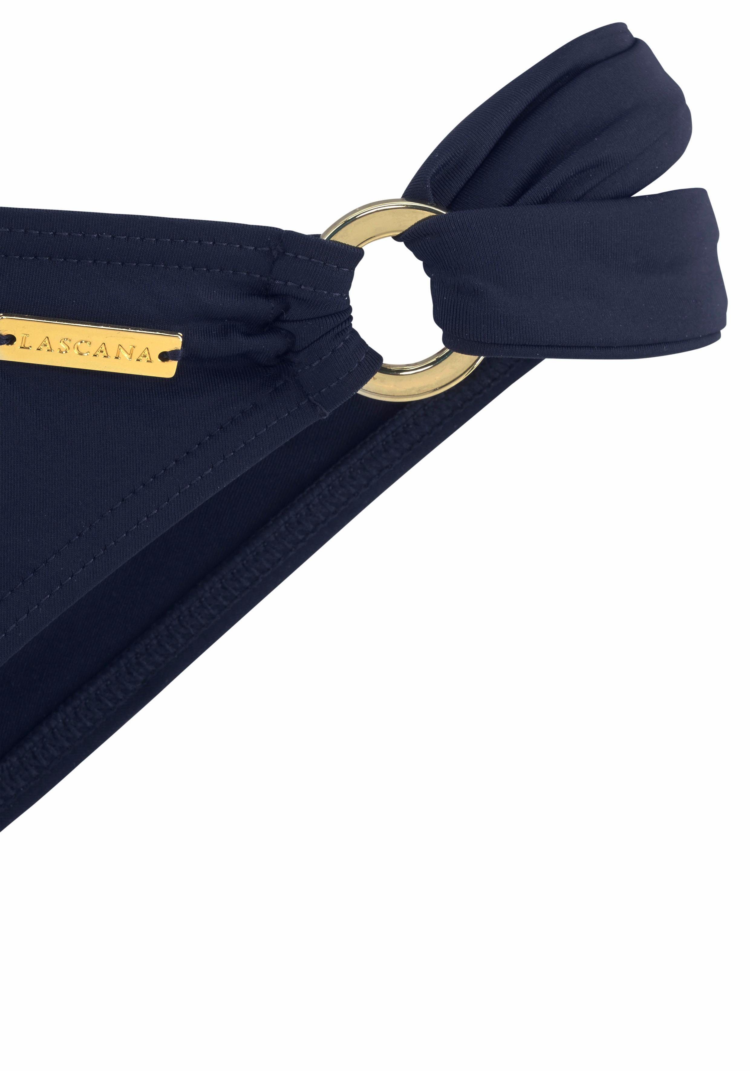LASCANA Bikini-Hose Italy mit seitlichen Zierringen