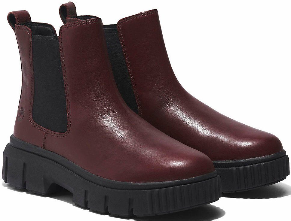 Timberland Greyfield Chelsea Chelseaboots bordeaux