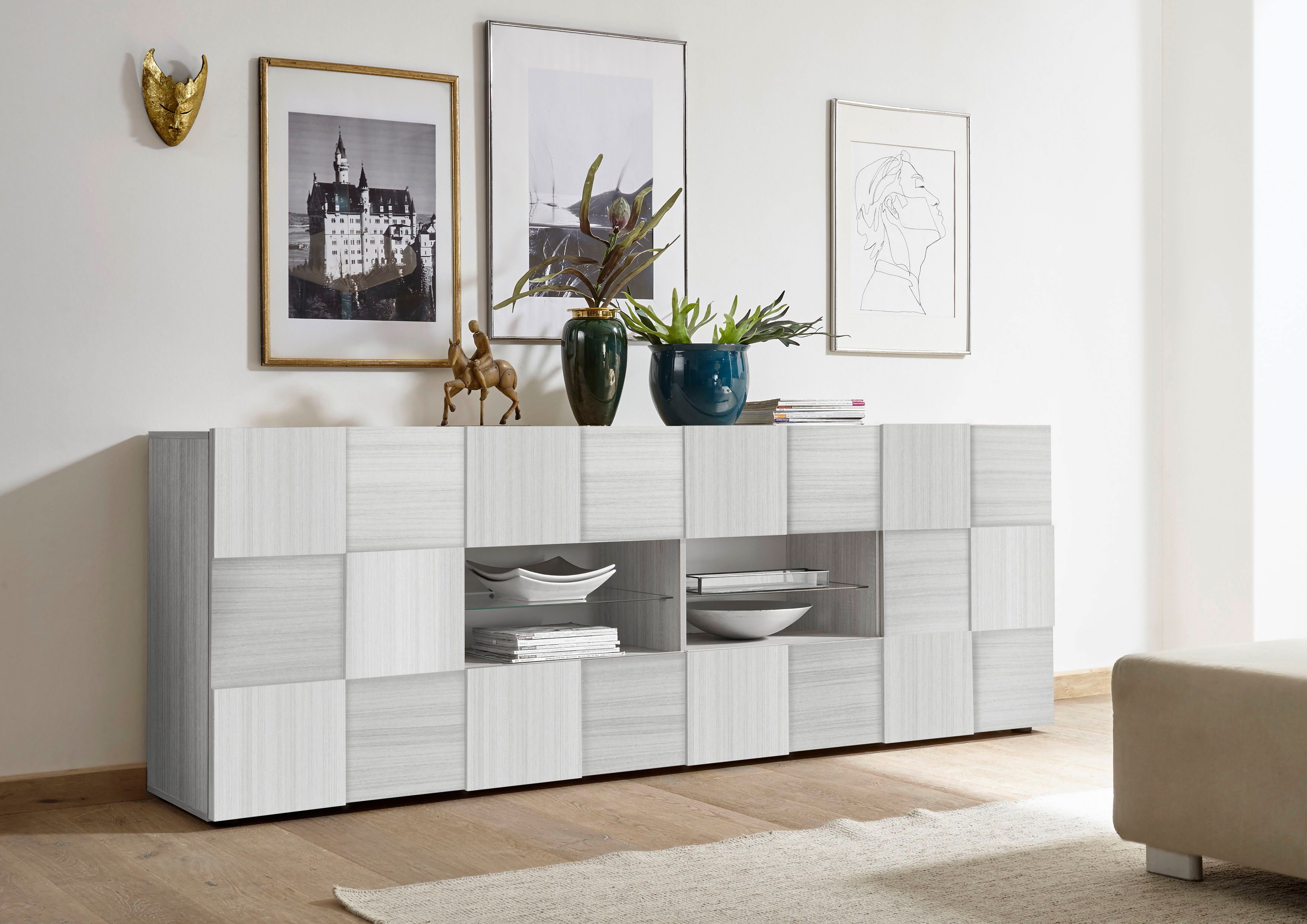 LC Sideboard Dama, Breite 241 cm Eucalipto