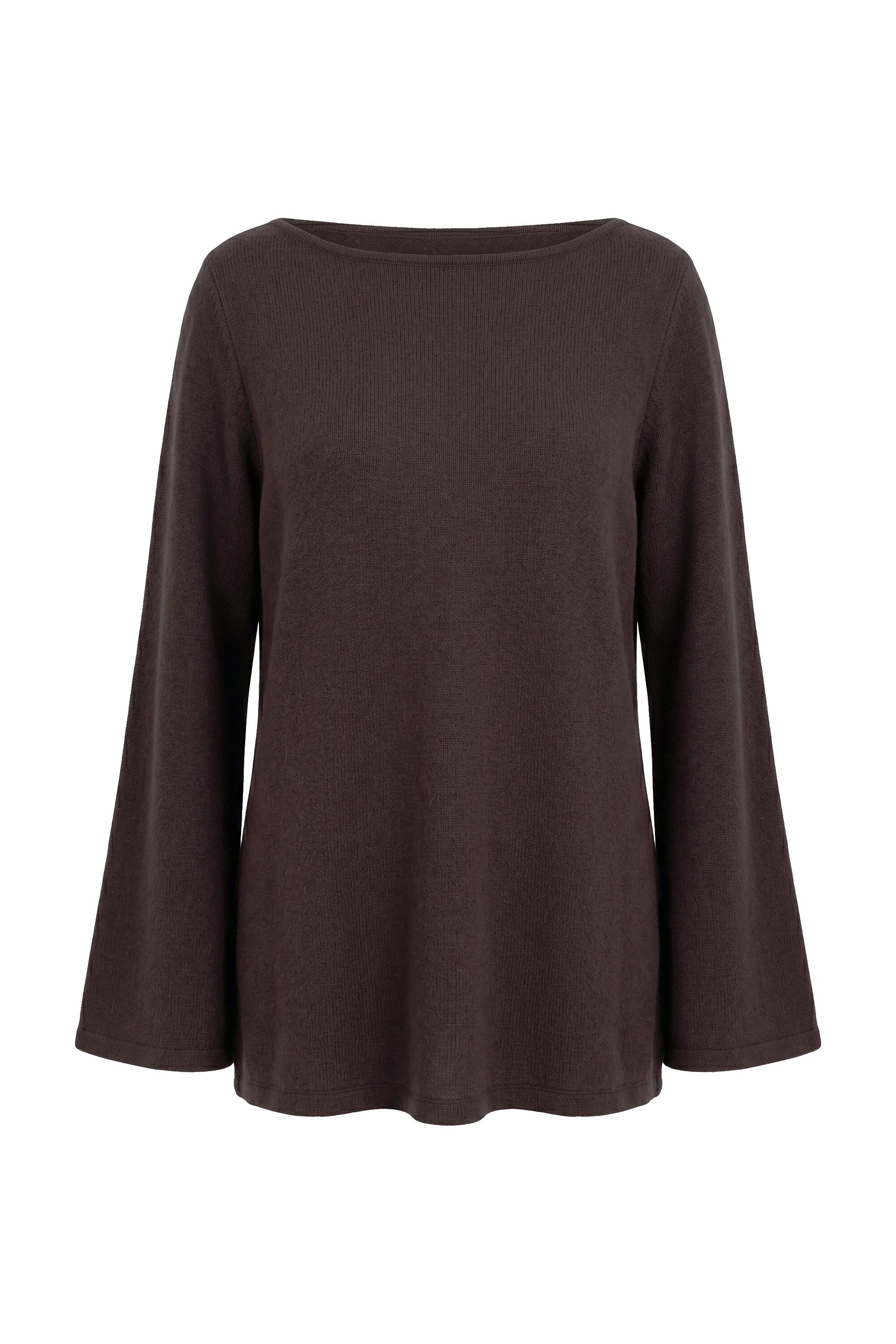 Ulla Popken Longsleeve Shirt extraweich Rundhalsausschnitt Langarm – Bild 2 von 4