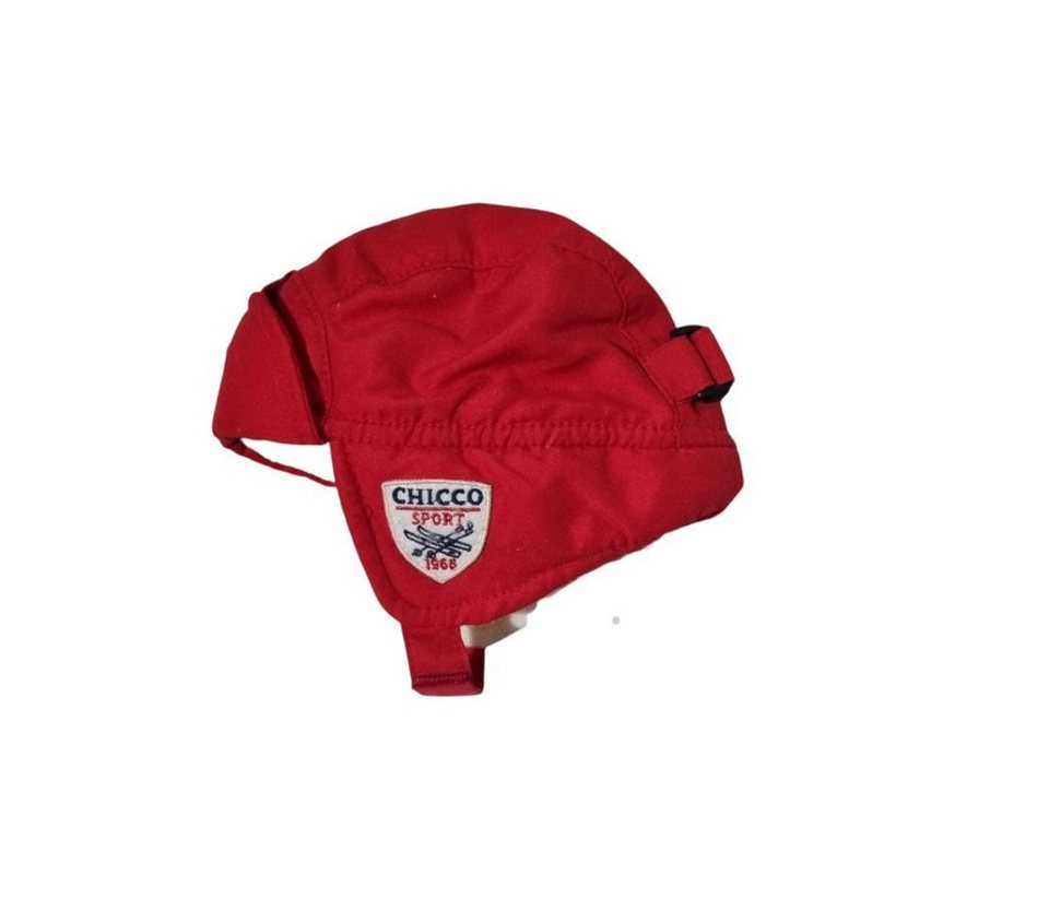 Chicco Ohrenmütze 23-24 unisex rot Ohrenklappen - Größe 40