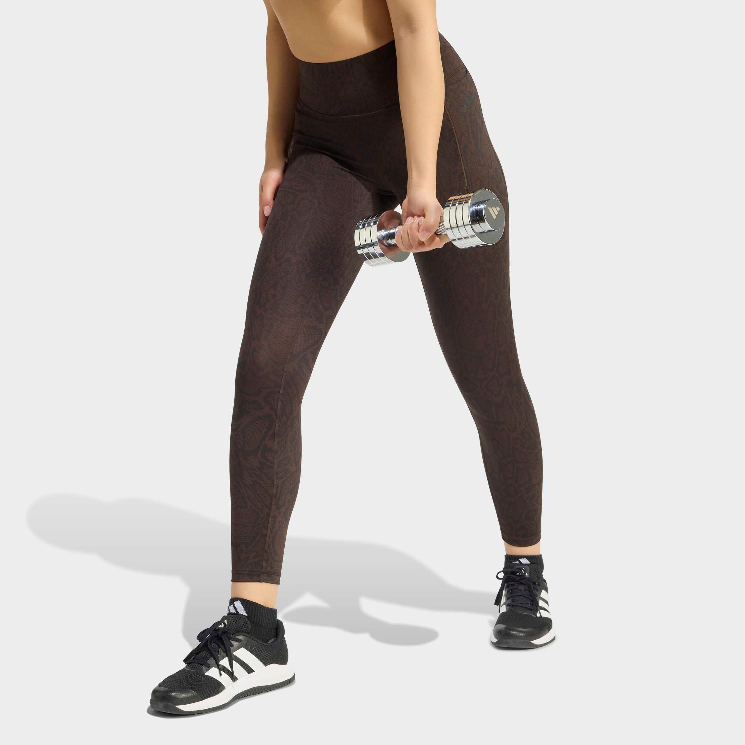 adidas Performance Trainingstights OPTIME PRIMELIFT 7/8-LEGGINGS, SCHLANGENPRINT