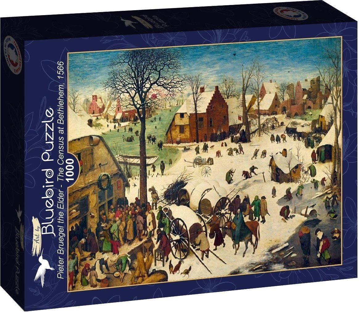 Bluebird Puzzle Puzzle BLUEBIRD Puzzle Sčítání lidu v Betlémě 1000 dílků, Puzzleteile