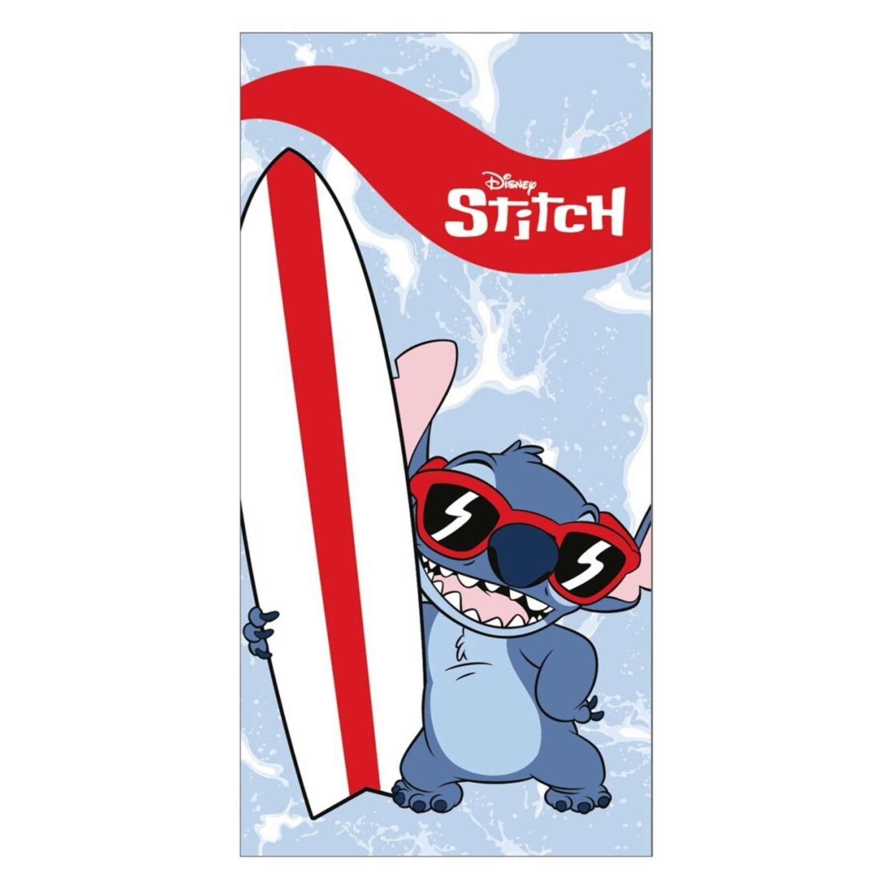 Lilo & Stitch Strandtuch Handtuch Badehandtuch 70x140 cm aus Mikrofaser, (1-St)