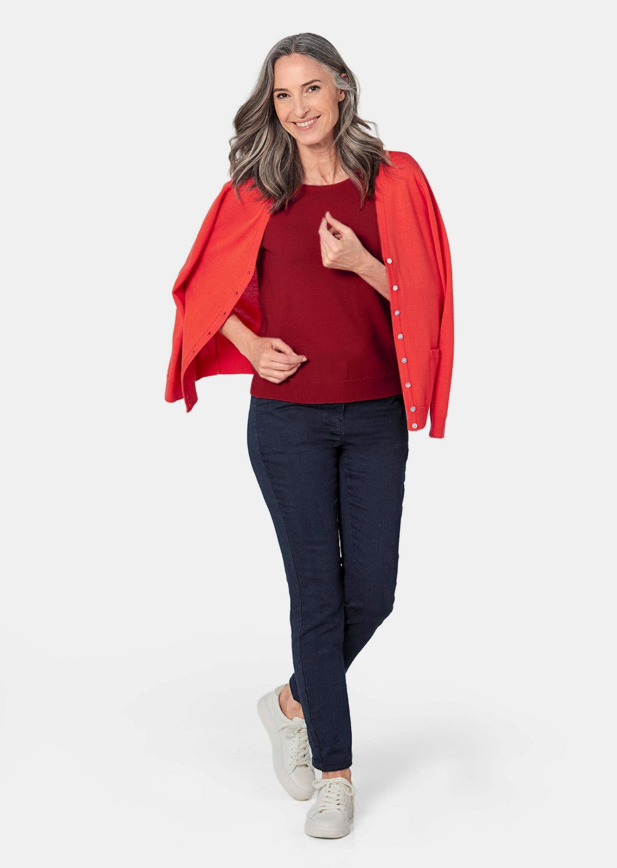 GOLDNER Strickjacke Kurzgröße: Strickjacke günstig online kaufen