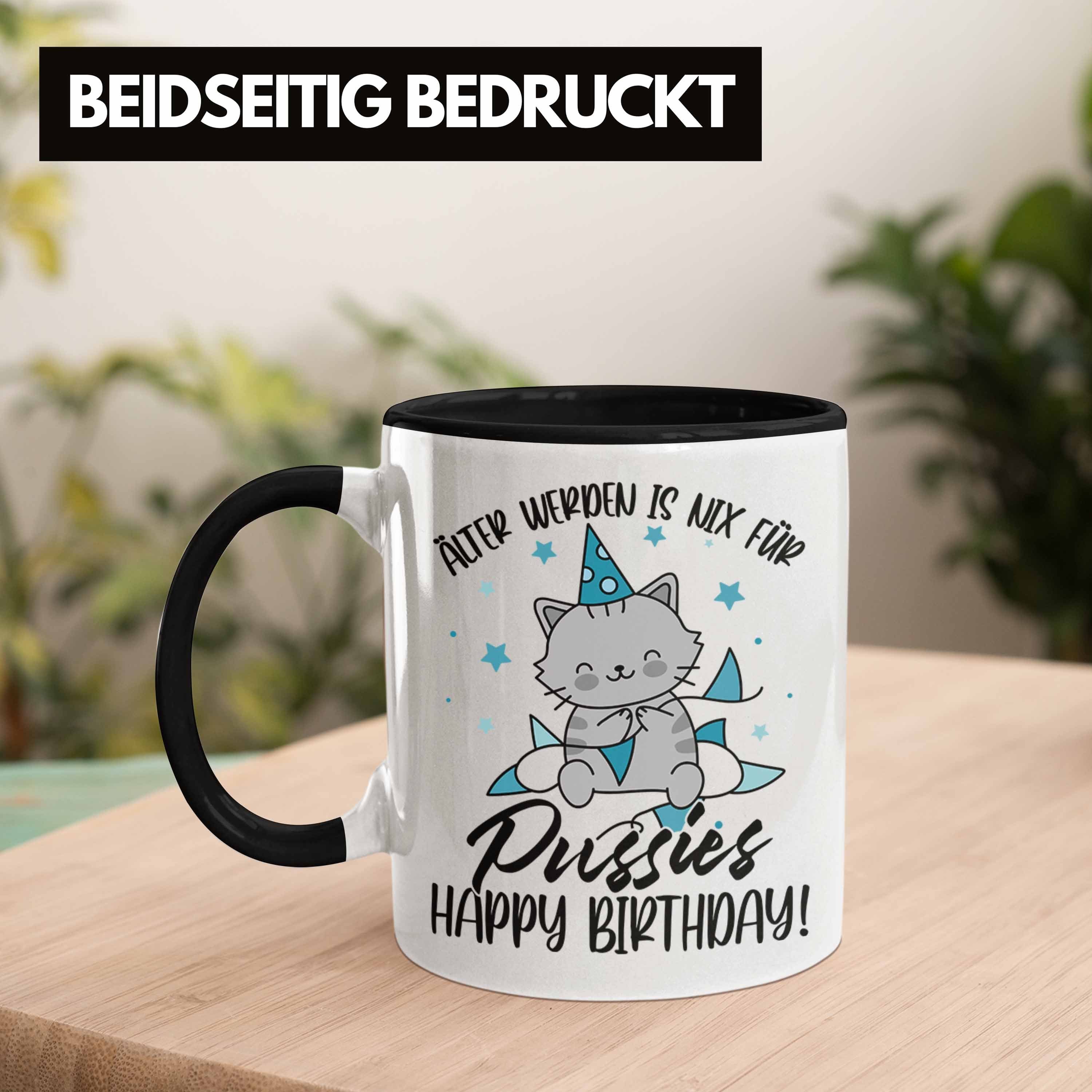 Geburtstag Tasse Spruch Trendation Älter Männer I Frauen Lustiger Werden Tasse Geschenk Schwarz