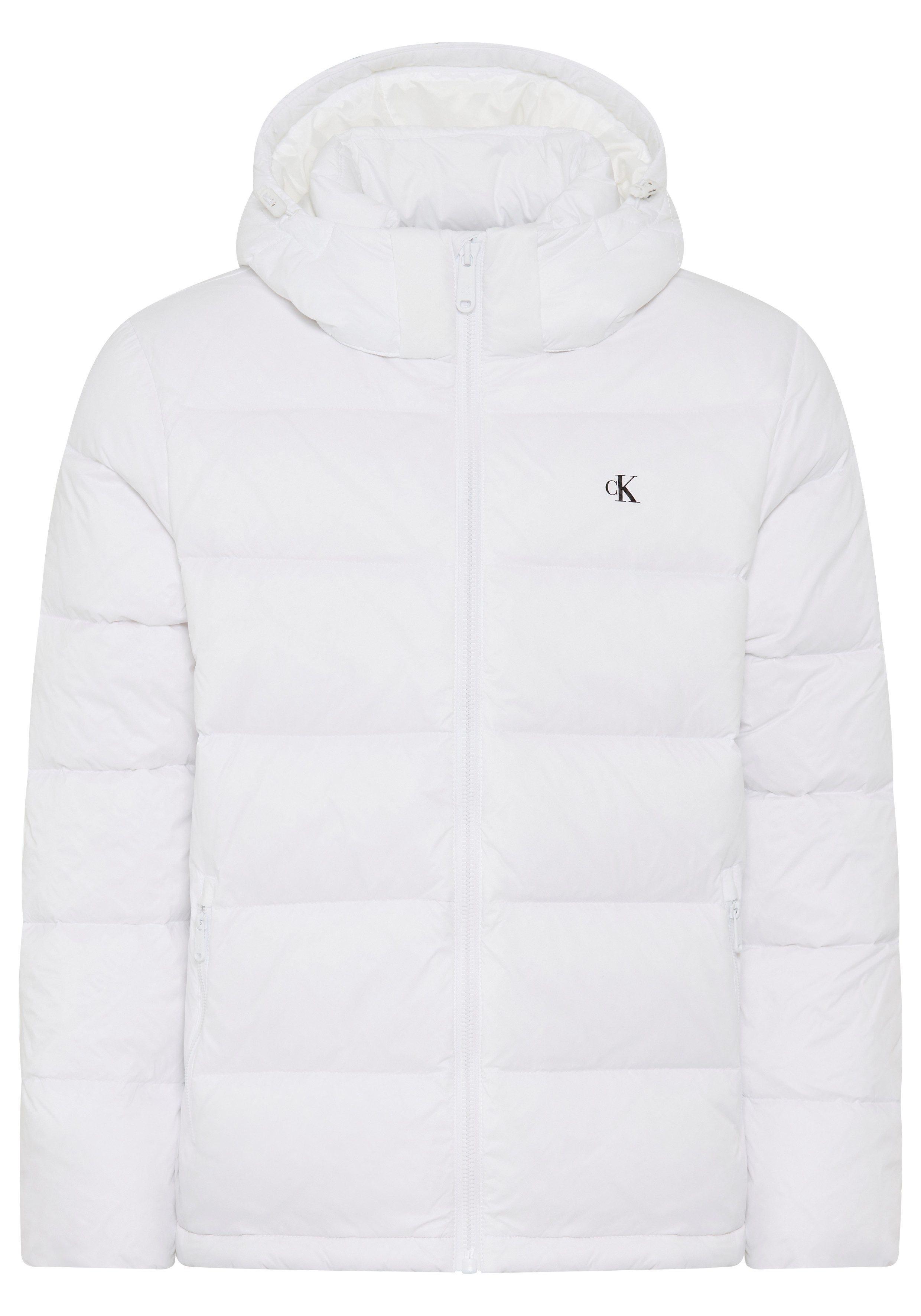 Calvin Klein Jeans Steppmantel LS NYLN ZP OFF HD DW Mit Rundhalsausschnitt günstig online kaufen