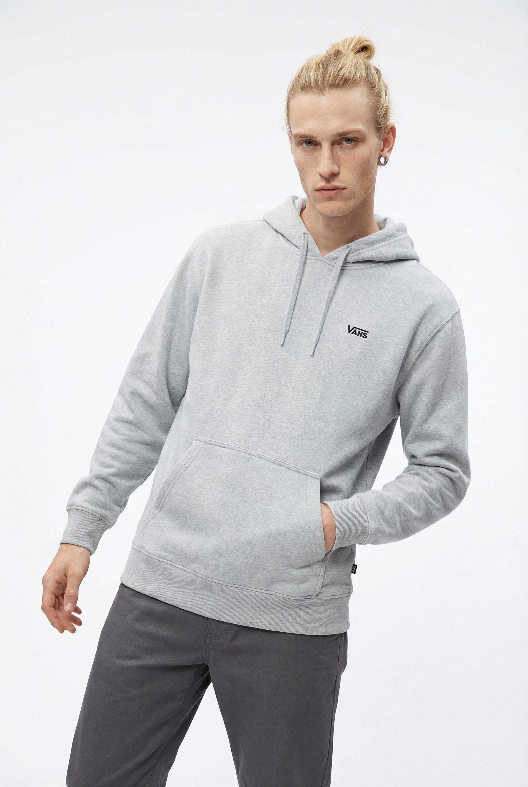 Vans Kapuzensweatshirt LEFT CHEST PO mit Kordelzug, aus Baumwolle und Polyester