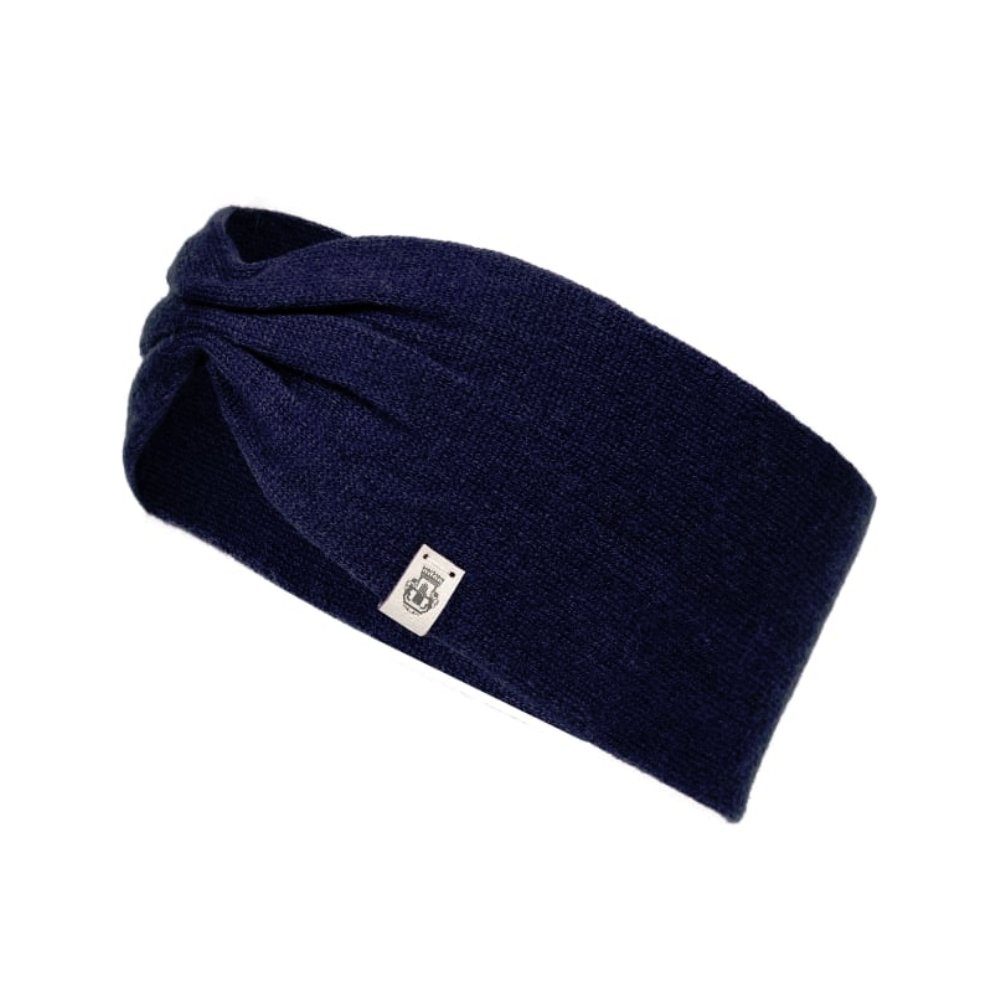 Roeckl Strickmütze Roeckl Pure Cashmere Stirnband (nein) navy