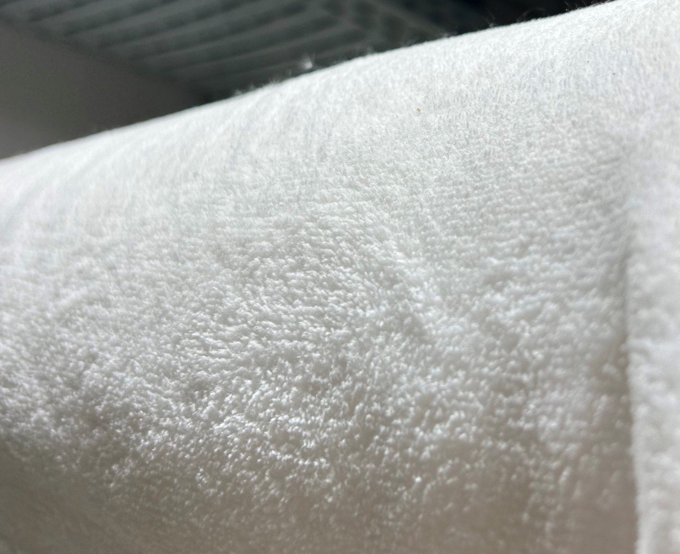PrintGreen! Stoff Teddystoff Fleece weiß Mikrofaser - 100% Polyester 155cm Breite