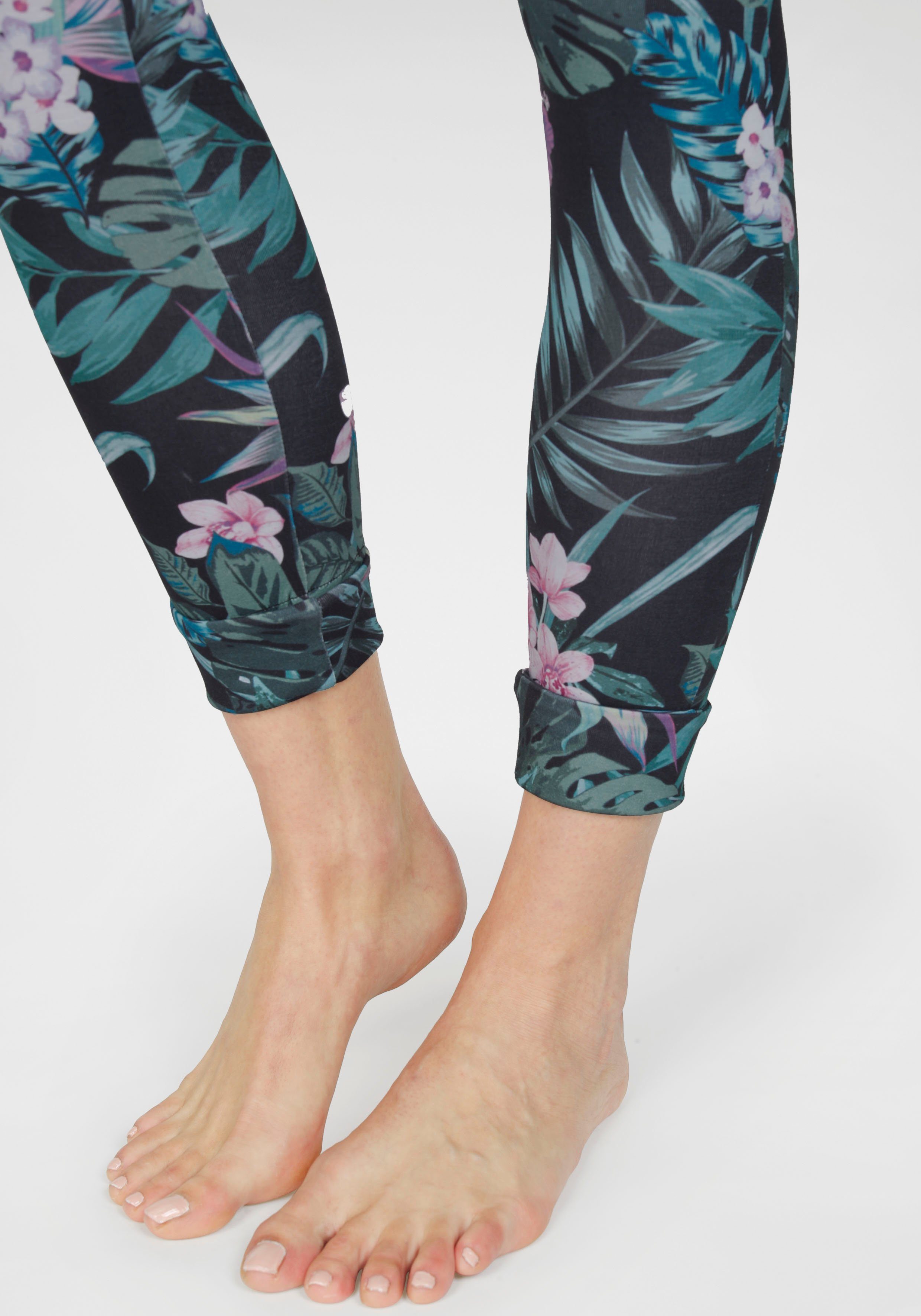 Damen Hosen KangaROOS Leggings im Allover-Design