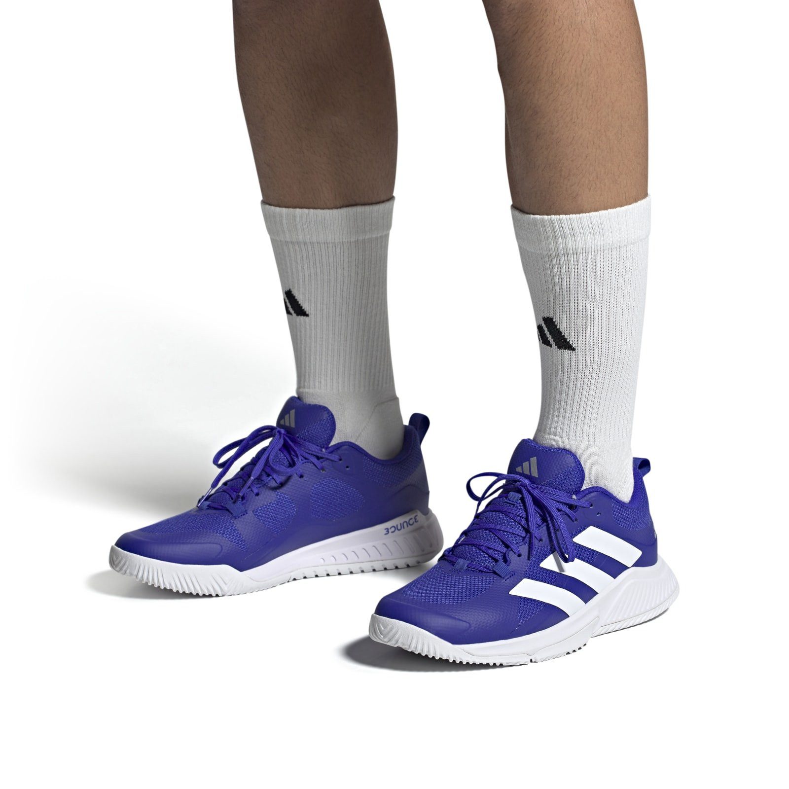 adidas Performance Hallen-Indooschuhe Court Team Bounce 2.0 lucidblau Herren Badmintonschuh