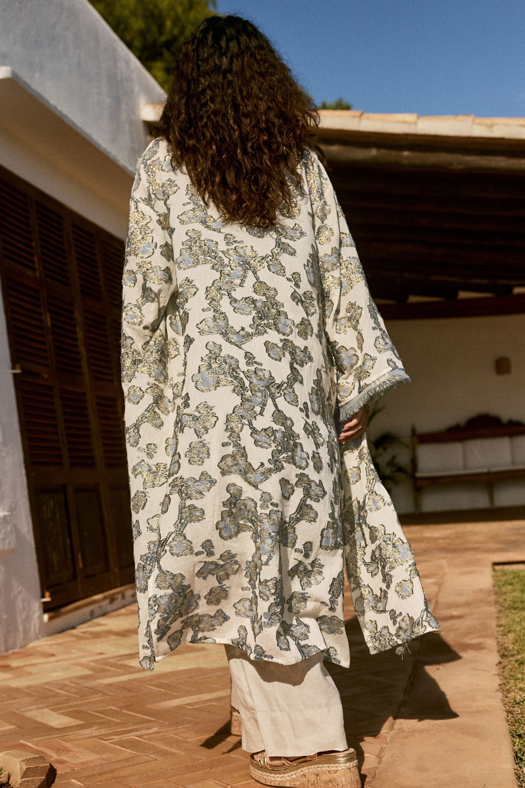 Next Blusenkimono Lange Kimono-Jacke (1-tlg) günstig online kaufen