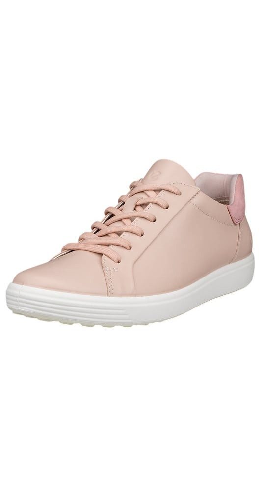 Ecco Soft 7 Easy Slip Low (Premium-Leder) rosa Damen Кроссовки