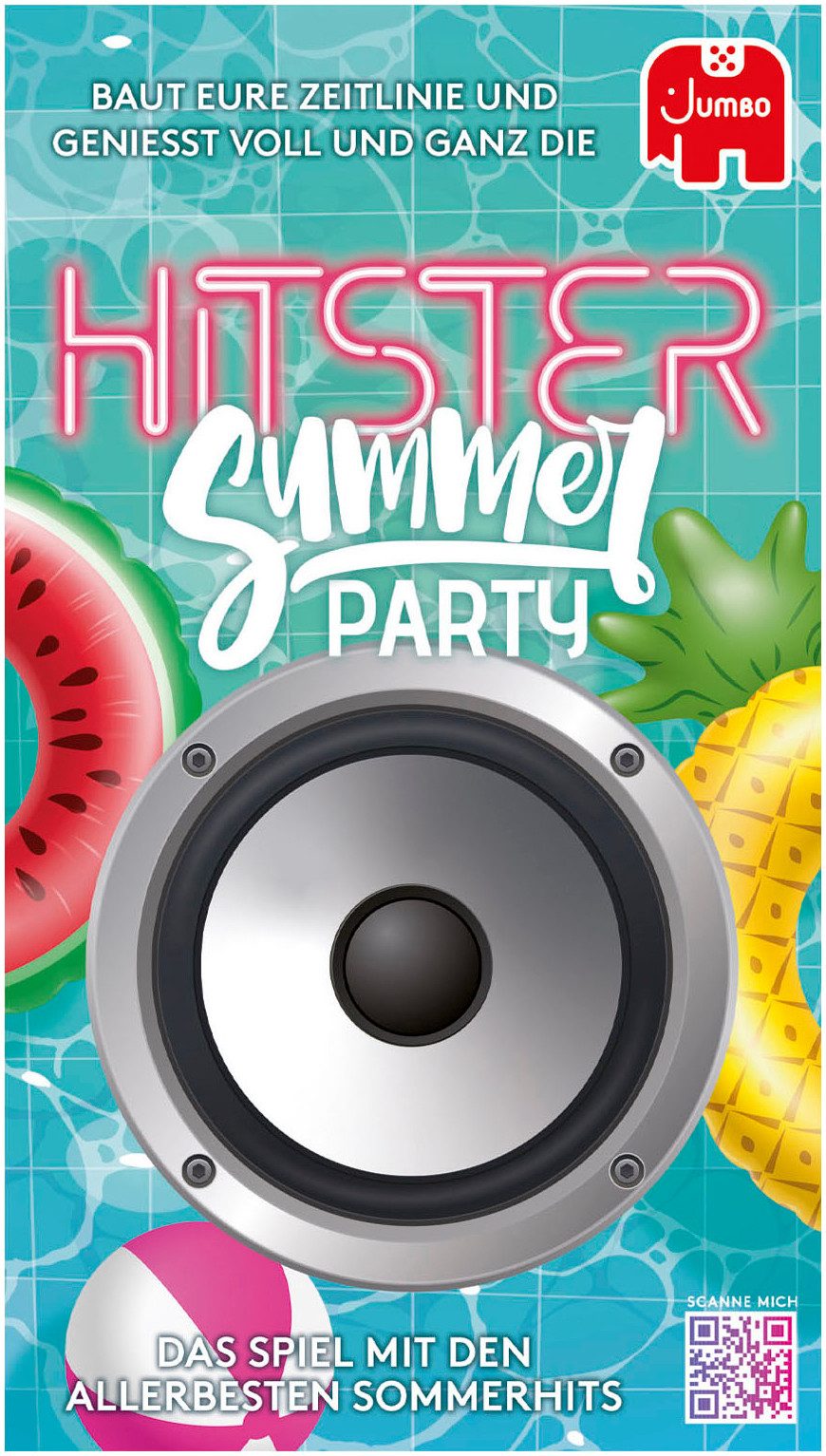 Jumbo Spiele Spiel Hitster Summer Party, Familienspiel
