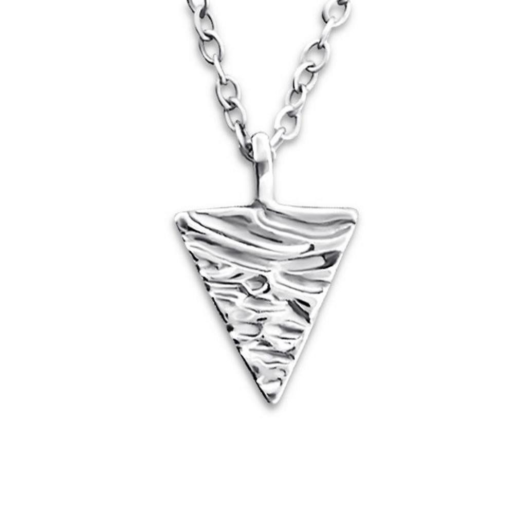 Kette mit Anhänger Kette Dreieck aus 925 Silber Damen