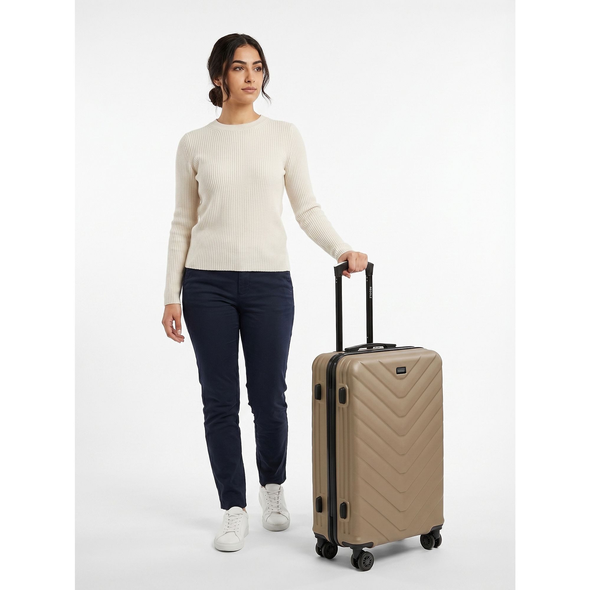 Redolz Hartschalen-Trolley Essentials 07, 4 Rollen, ABS