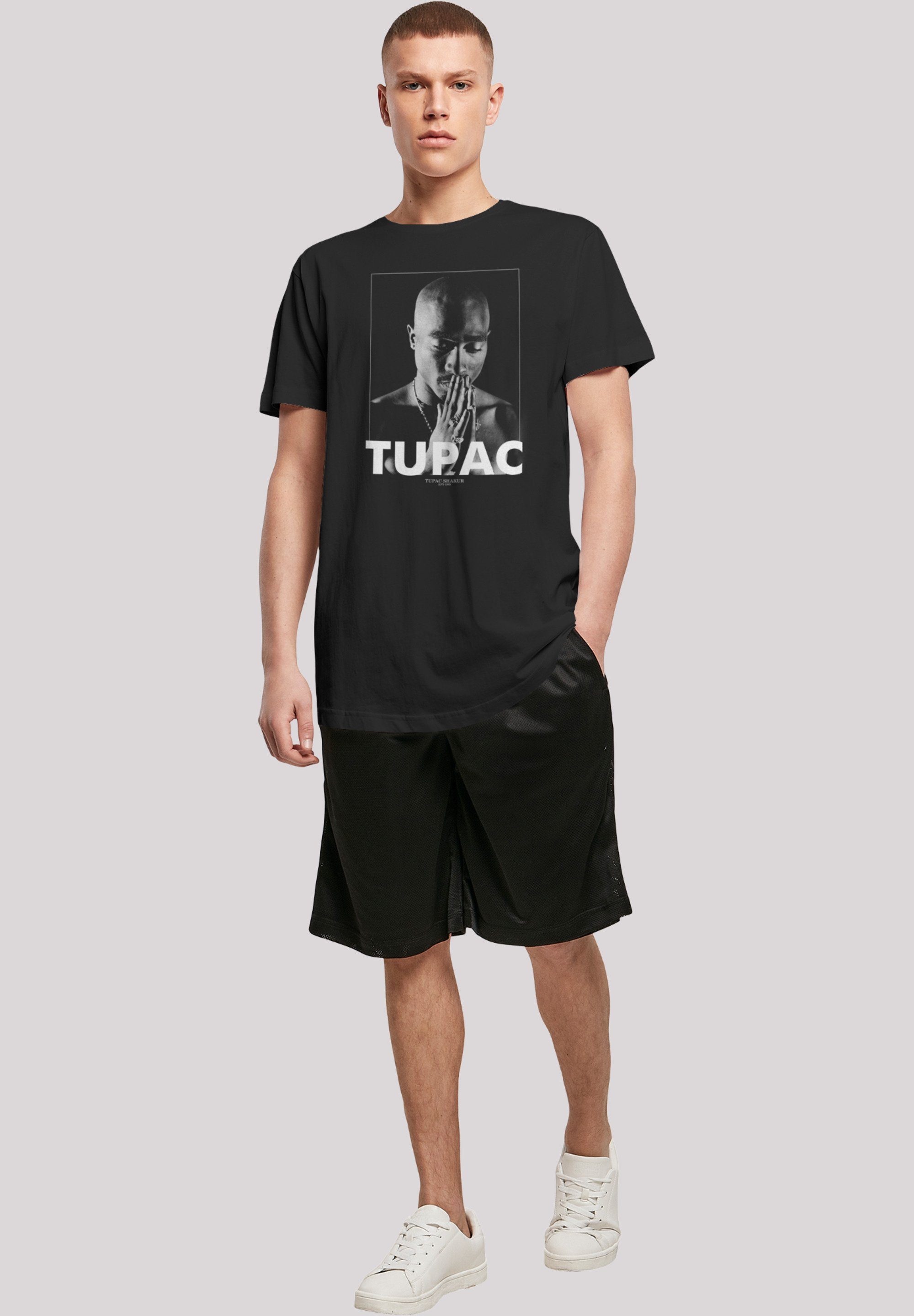 Print Shakur Praying F4NT4STIC T-Shirt Tupac