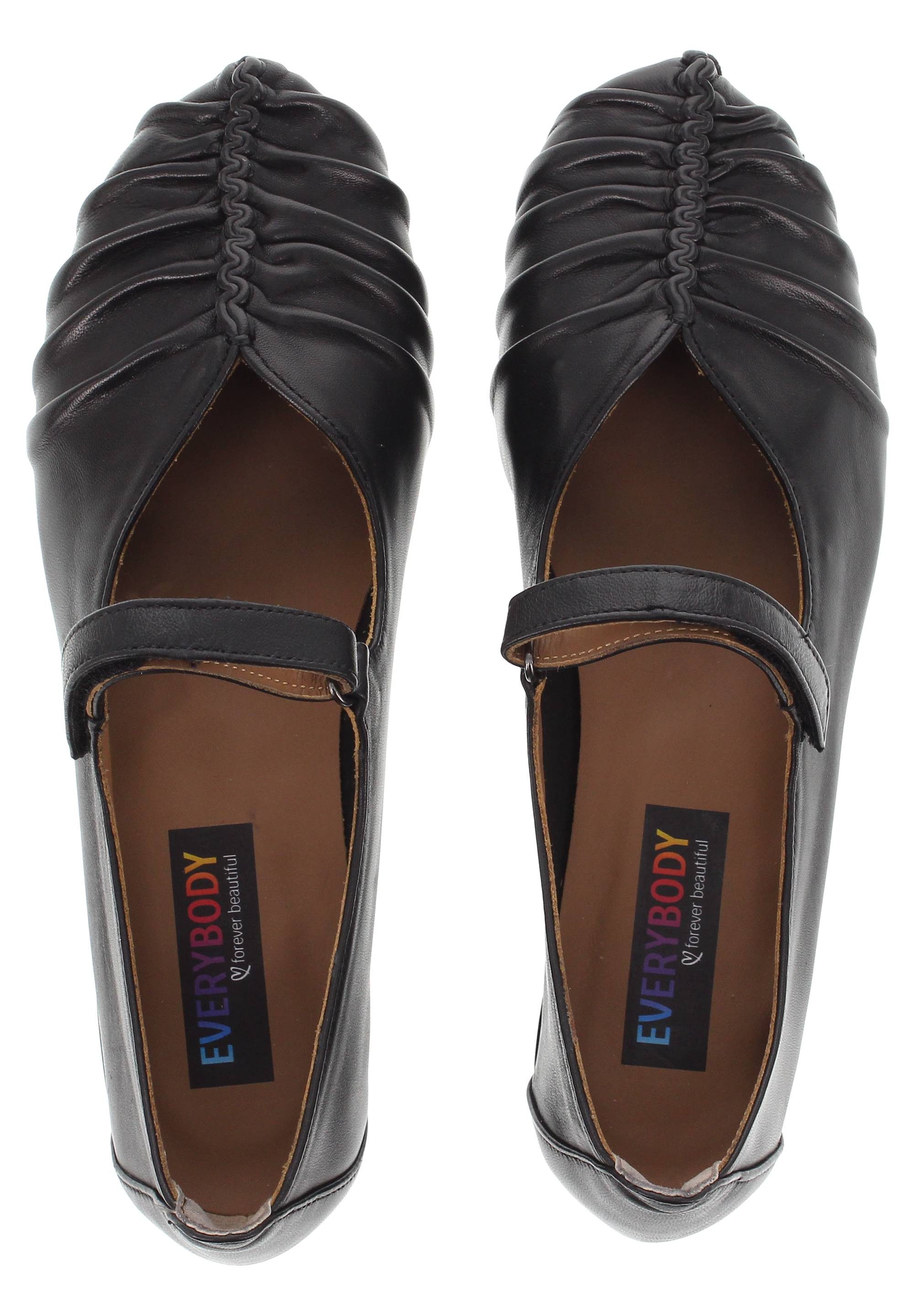 Everybody GALEGA - Spangenschuh mit Raffung Ballerina