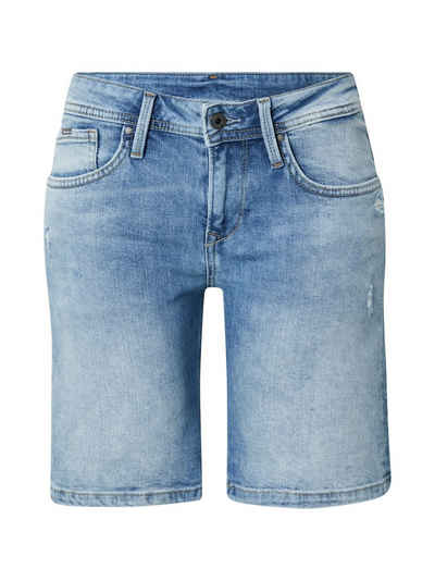 Pepe Jeans Jeansshorts POPPY (1-tlg) Plain/ohne Details