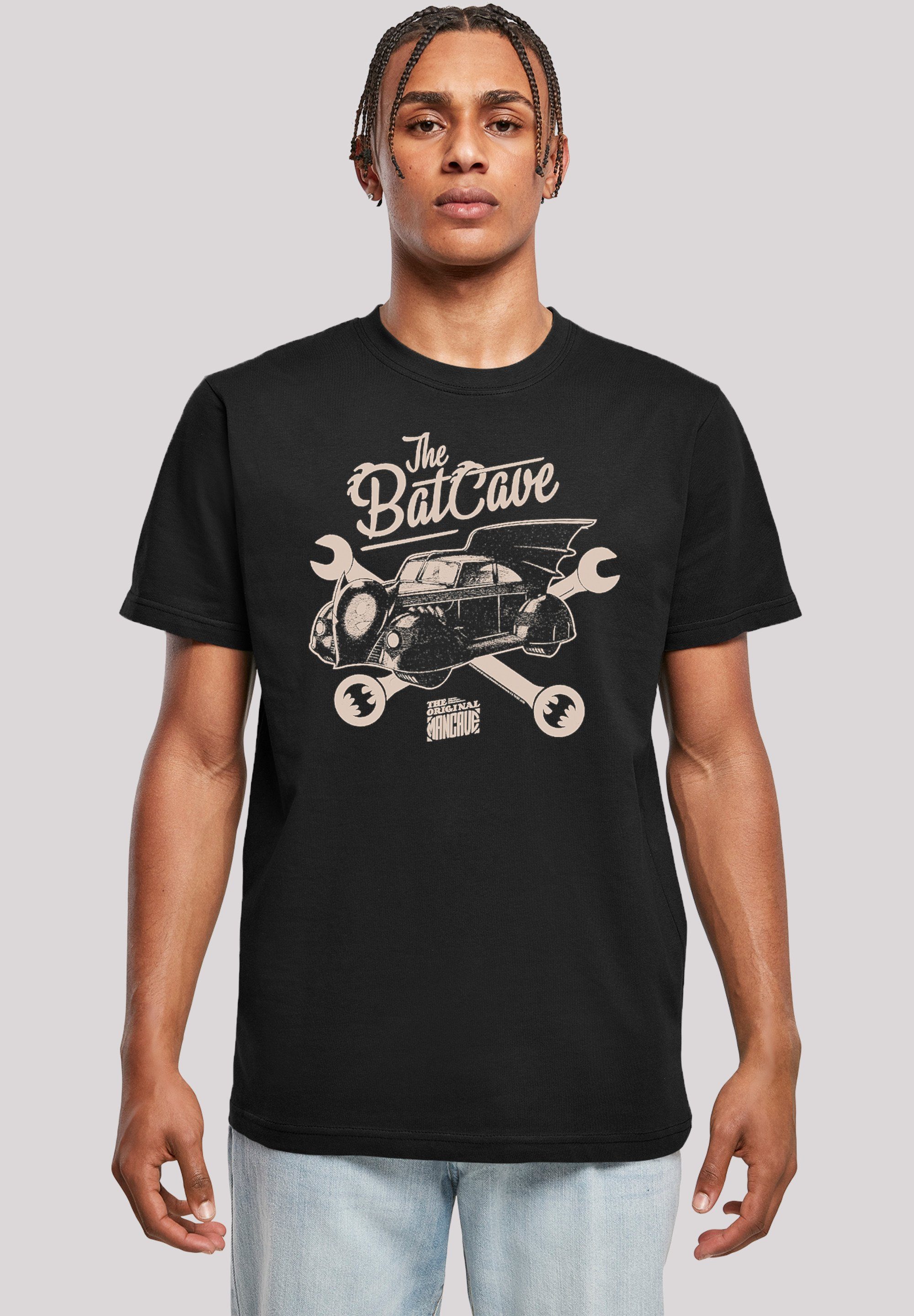 F4NT4STIC Kurzarmshirt The Batman Neck Round (1-tlg) Mancave Herren Original T-Shirt with