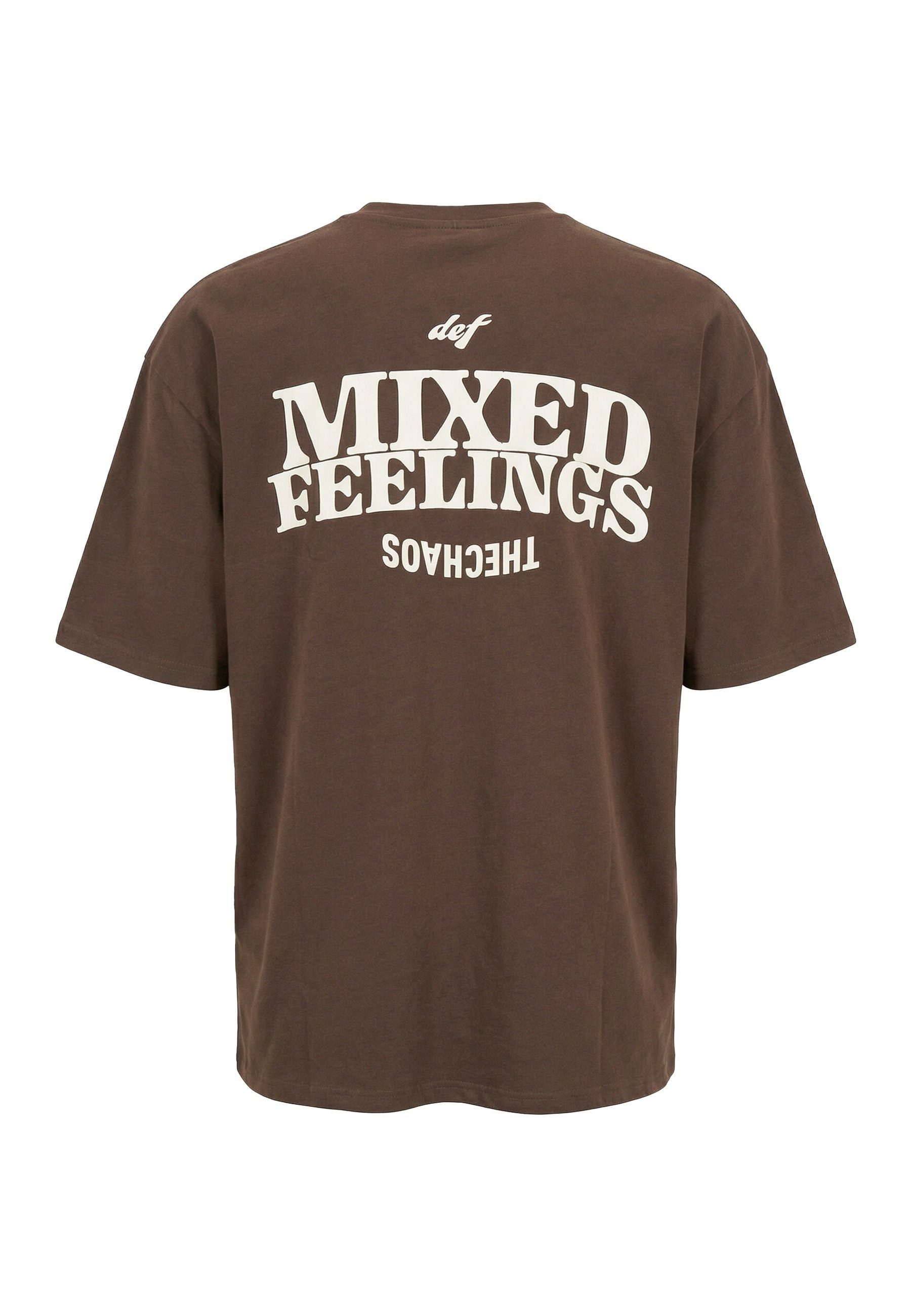 DEF T-Shirt DEF Herren DEF MIXED T-Shirt (1-tlg)