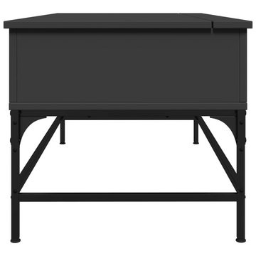 vidaXL Couchtisch Couchtisch Schwarz 100x50x45 cm Holzwerkstoff und Metall (1-St)