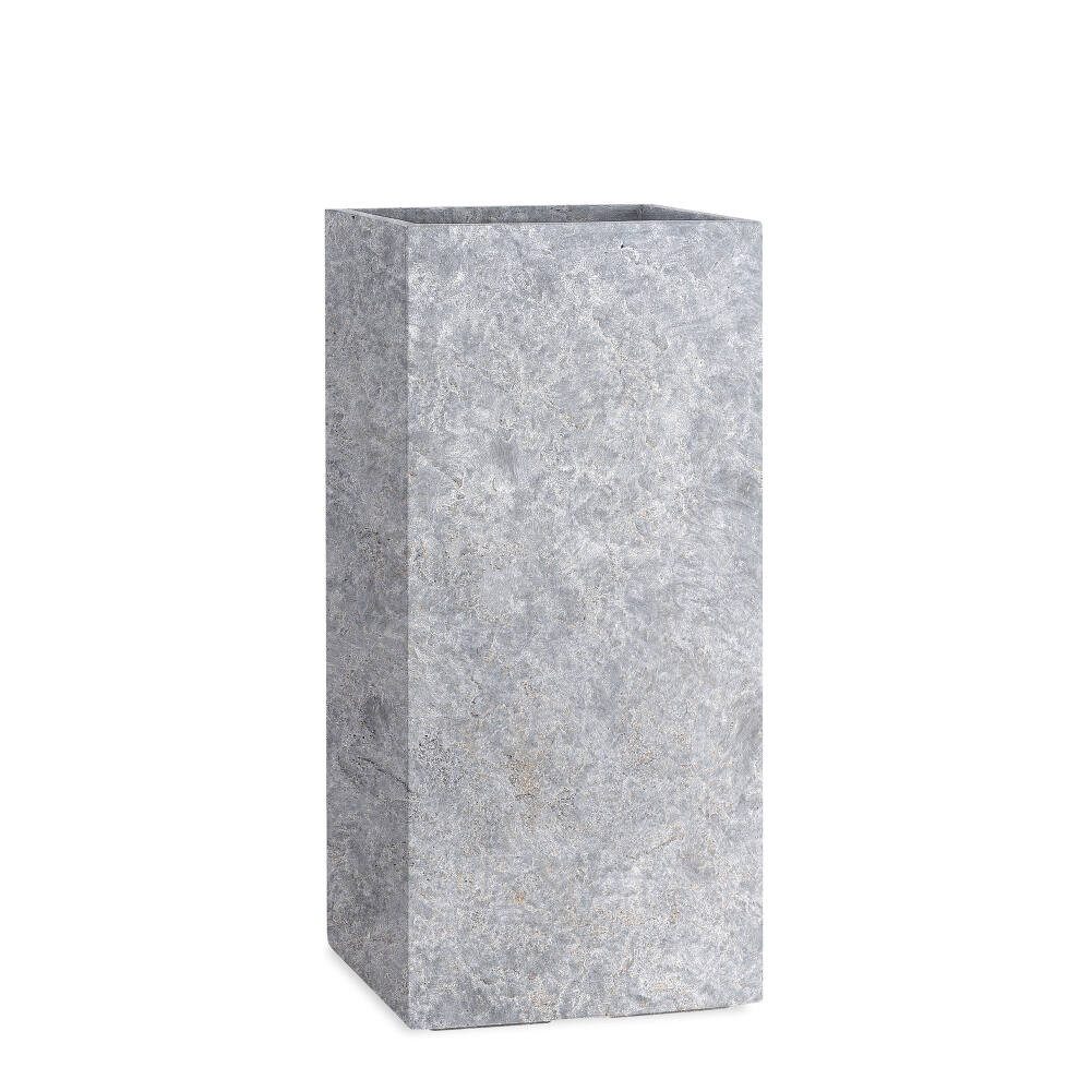 Pflanzwerk® Pflanzkübel TOWER Premium Blumenkübel Pflanzsäule Fiberglas mit Lotus-Effekt