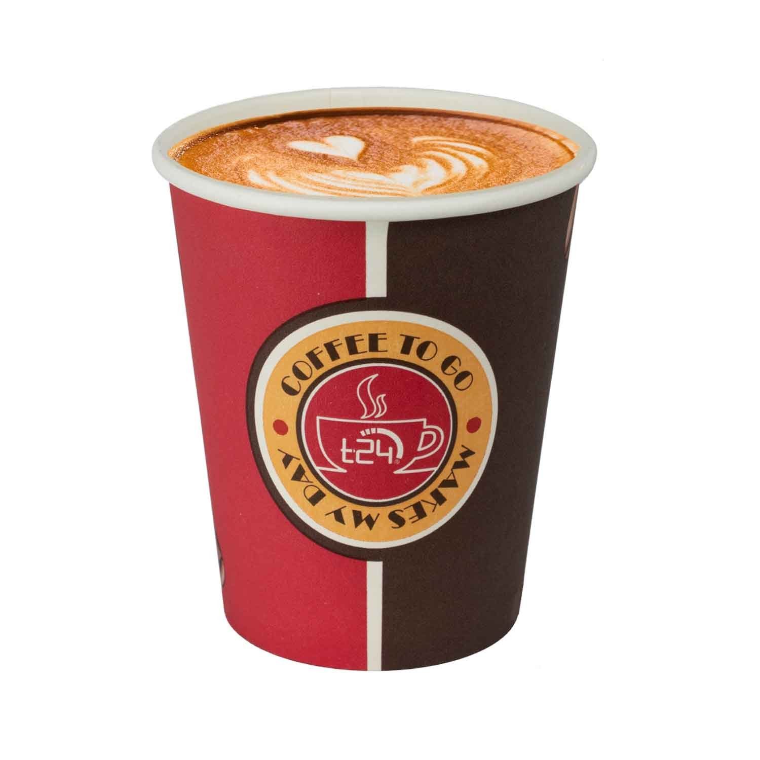 ecolle Einwegbecher Premium Coffee TO GO Pappbecher 200ml, 1000 Stück, Pappe