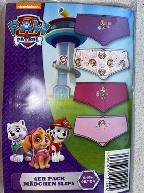 PAW PATROL Boxer 4x PAW PATROL Slips Mädchen Unterhosen Slips Schlüpfer