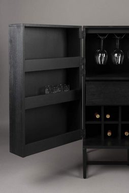 Dutchbone Kommode Weinschrank Barschrank CLASS BLACK von DutchBone