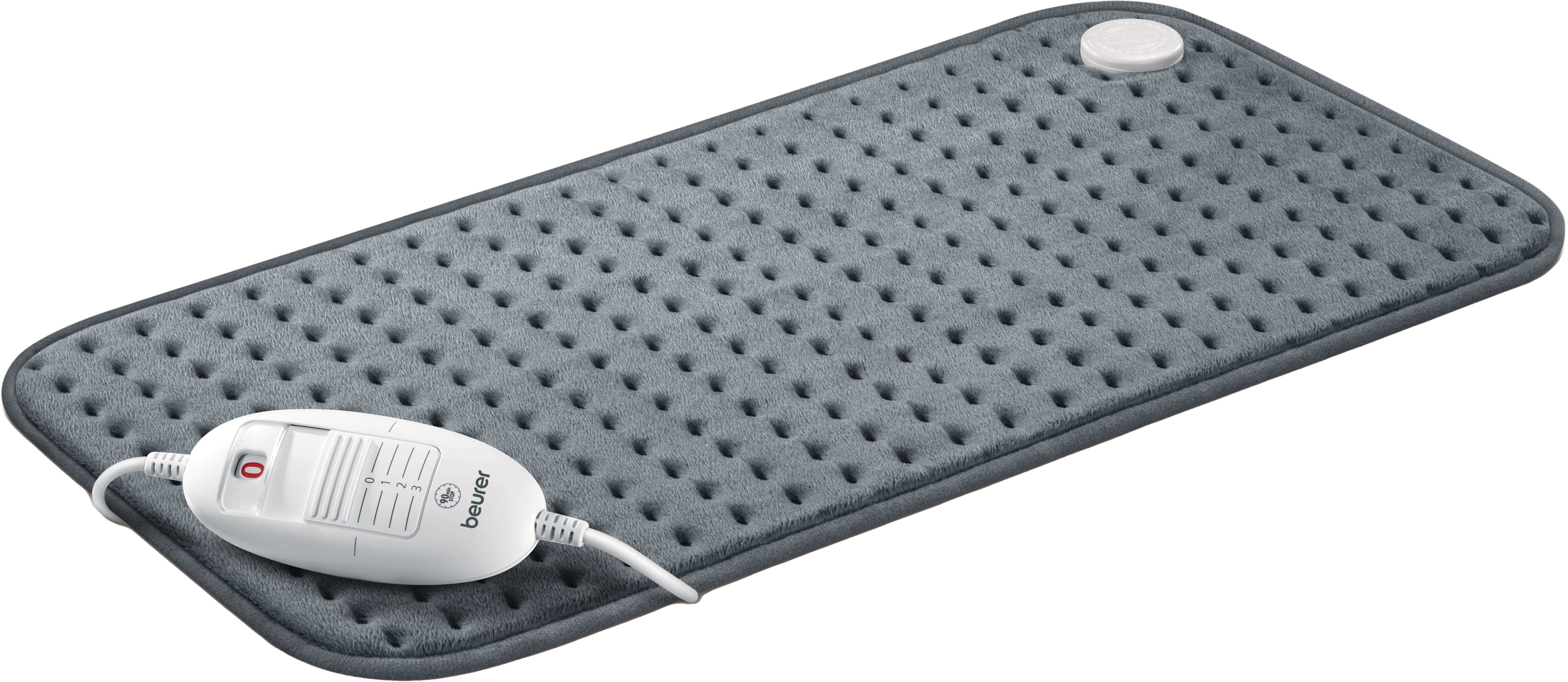 BEURER Heizkissen HK 123 XXL Format für kuschelige Wärme, 60 x 30 cm, Mit 3 Temperaturstufen, maschinenwaschbar bis 30°C, Schnellheizung