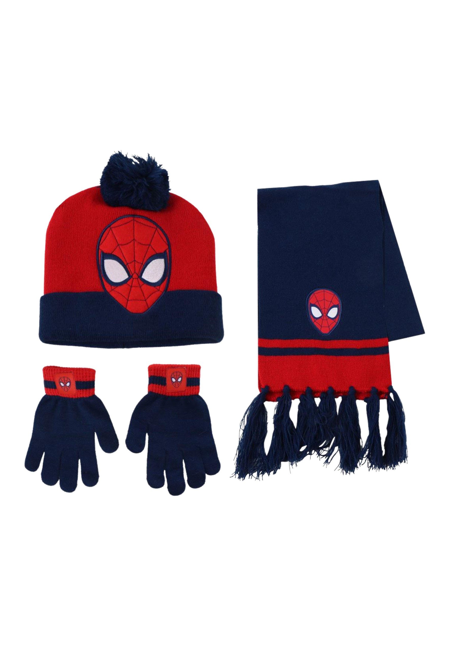 Disney Schal 3-teiliges Spider-Man Schal-Set, (Set)