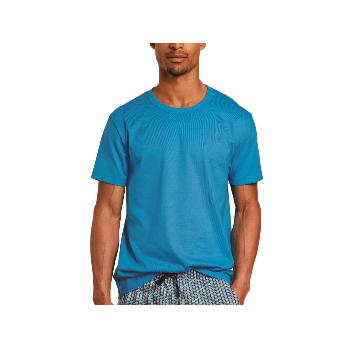 CALIDA Unterhemd blau (keine Angabe, 1-St., keine Angabe) malibu blue