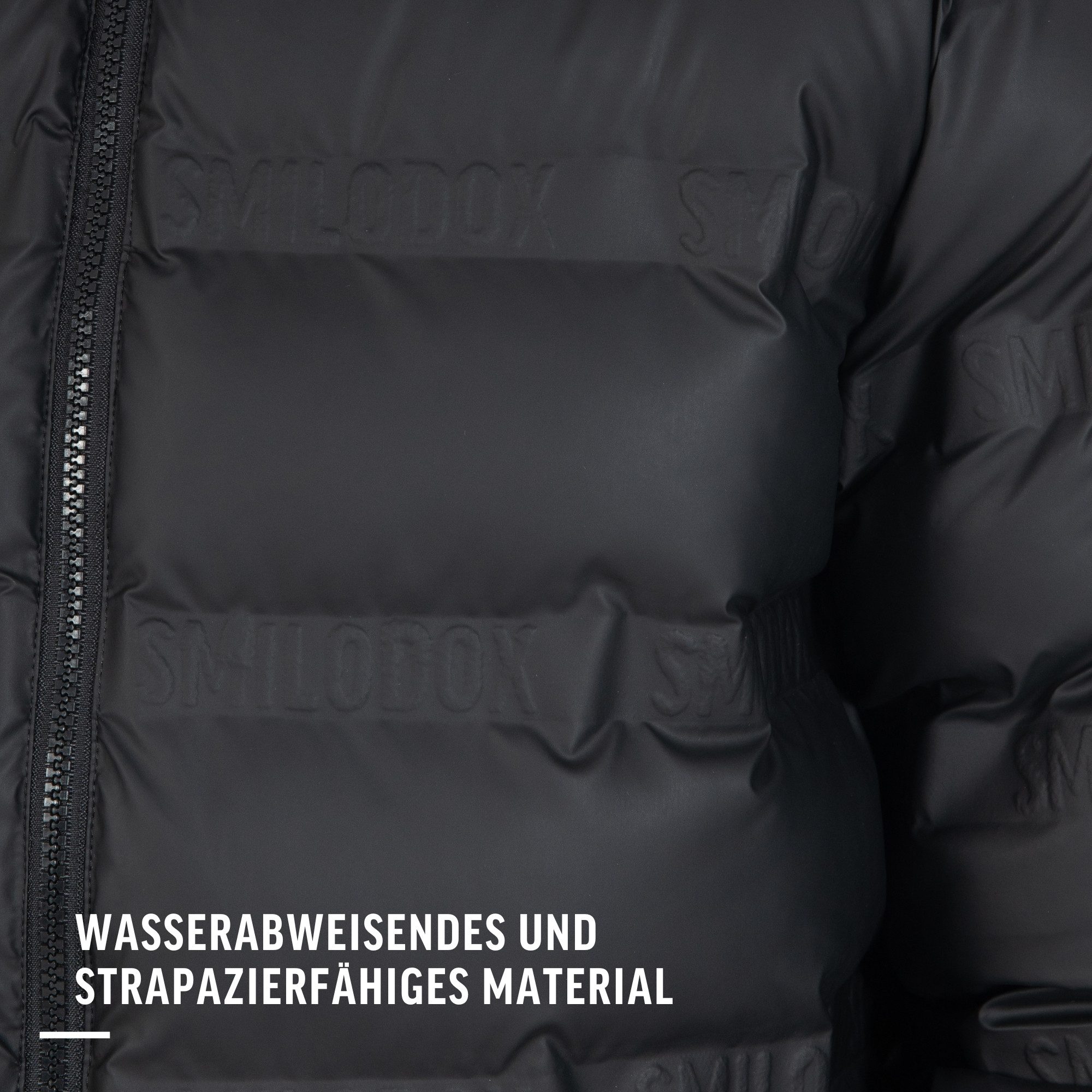 Outdoorjacke Levi, Regenjacke Wasserabweisend mit Schriftzügen Windbreaker