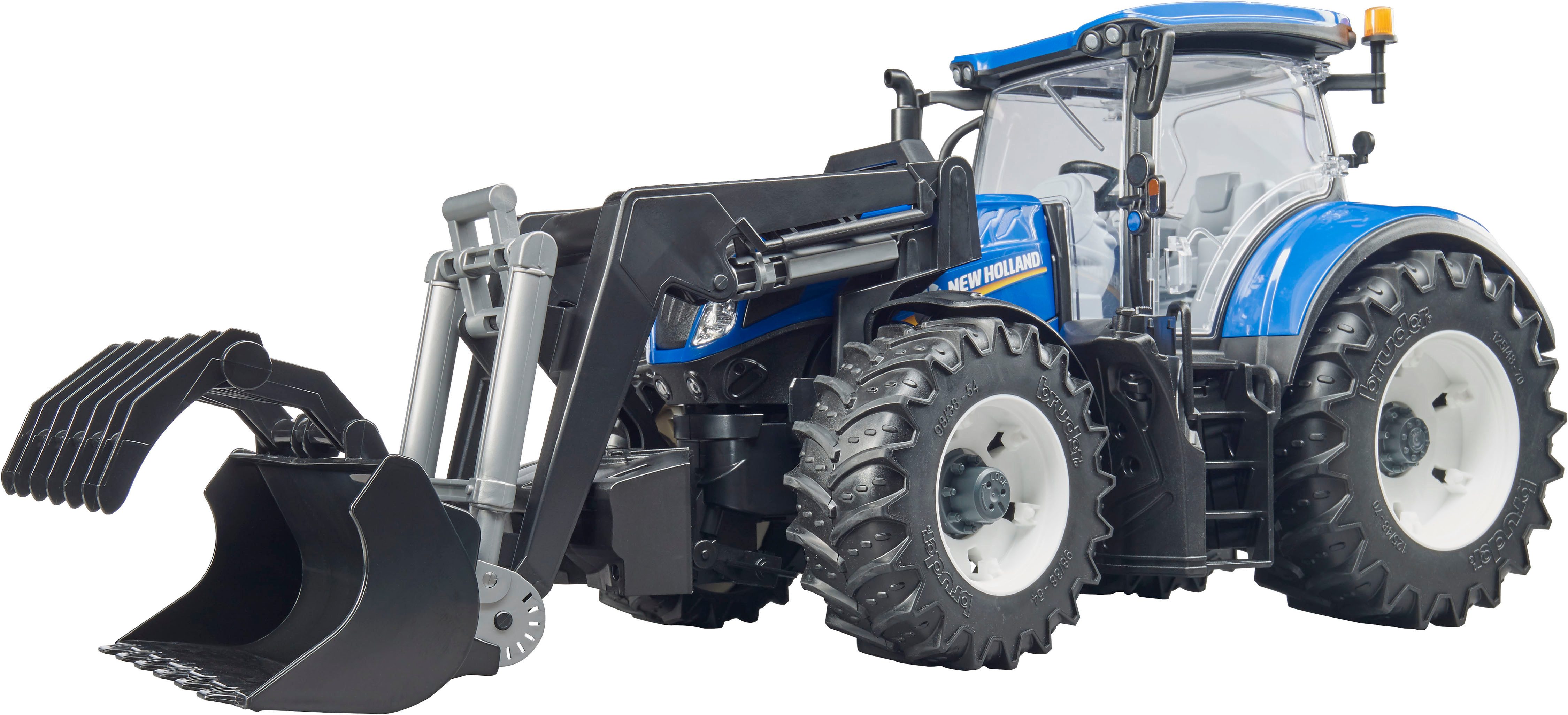 Bruder® Spielzeug-Traktor New Holland T7.315 Frontlader lenkbar 44 cm (0312 günstig online kaufen