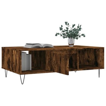 vidaXL Couchtisch Couchtisch Räuchereiche 104x60x35 cm Holzwerkstoff (1-St)