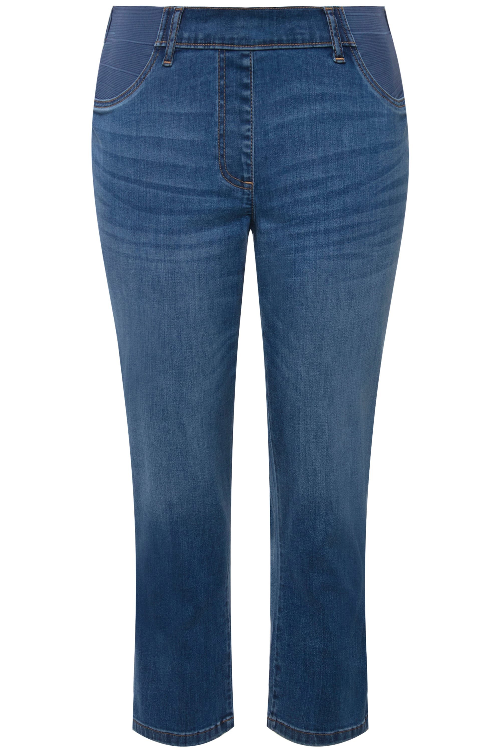 Ulla Popken 5-Pocket-Jeans 7/8-Jeans Sienna schmales günstig online kaufen