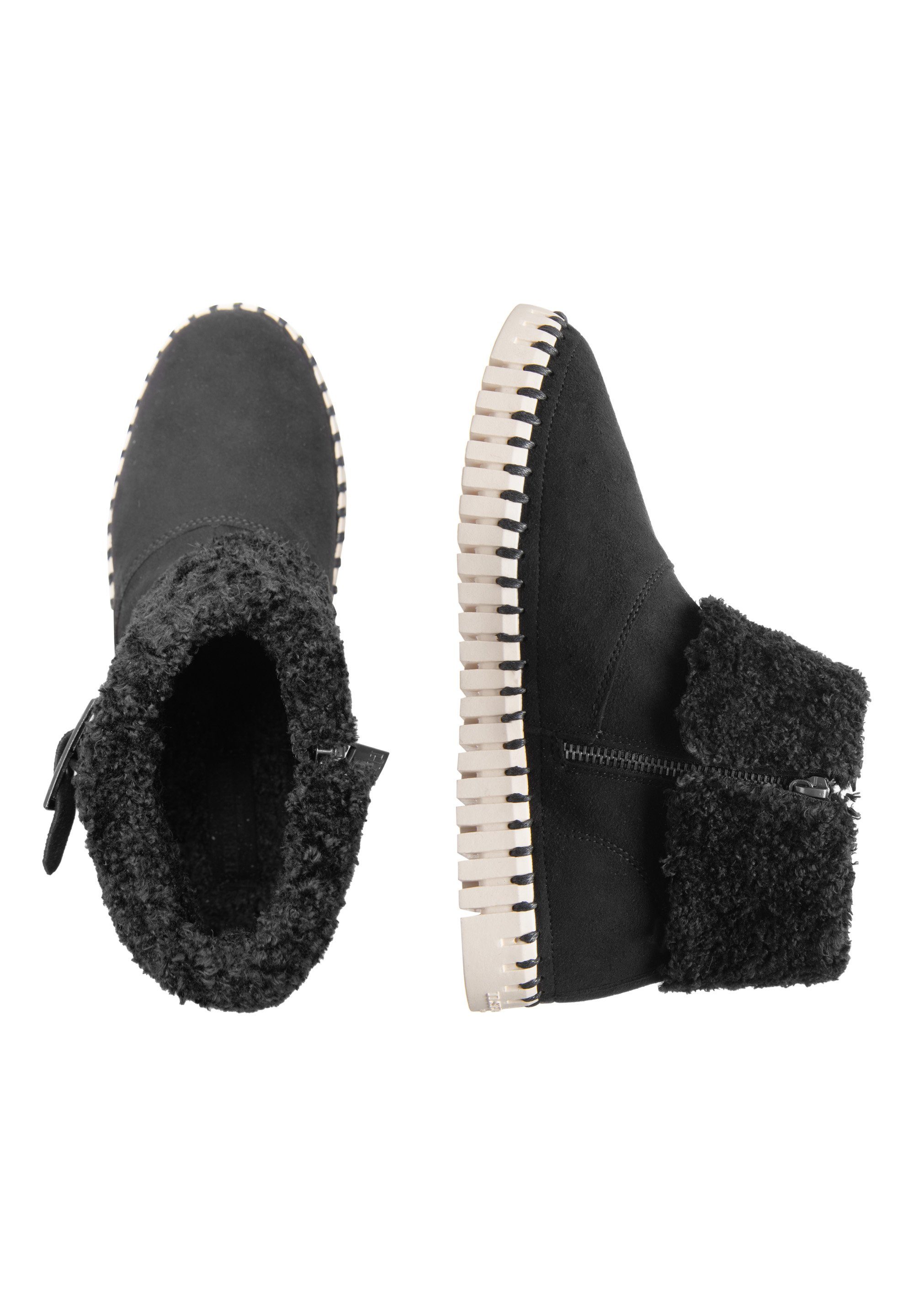 Ilse Jacobsen TULIP6070 Stiefel Plateausohle, Plüschfutter, hoher Tragekomfort