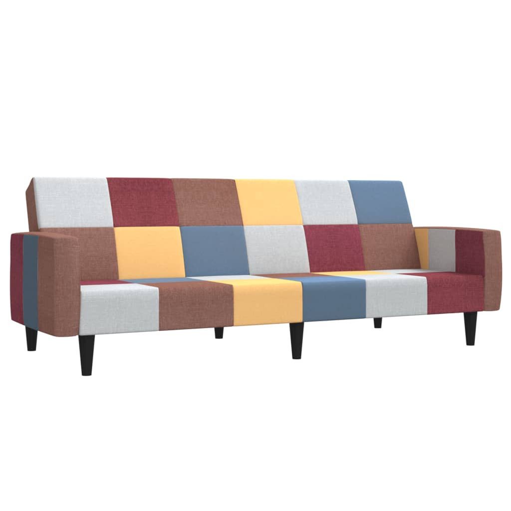 vidaXL Schlafsofa, Sofa 2-Sitzer Stoff