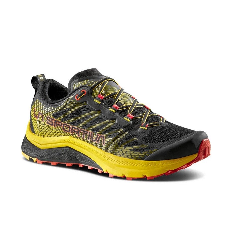 La Sportiva Trail-Laufschuhe Jackal II schwarz/gelb Herren Wanderschuh
