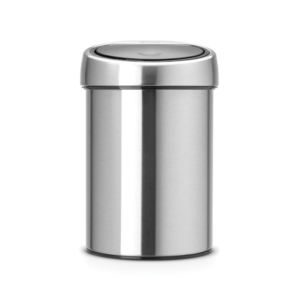 Brabantia Mülleimer Touch Bin 3 Liter Matt Steel Fingerprint Proof