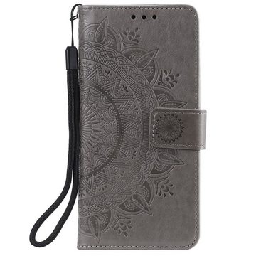 CoverKingz Handyhülle Hülle für Samsung Galaxy A32 5G Handy Tasche Flip Case Cover Mandala 16,26 (6,4 Zoll), Klapphülle Schutzhülle mit Kartenfach Schutztasche Motiv Mandala