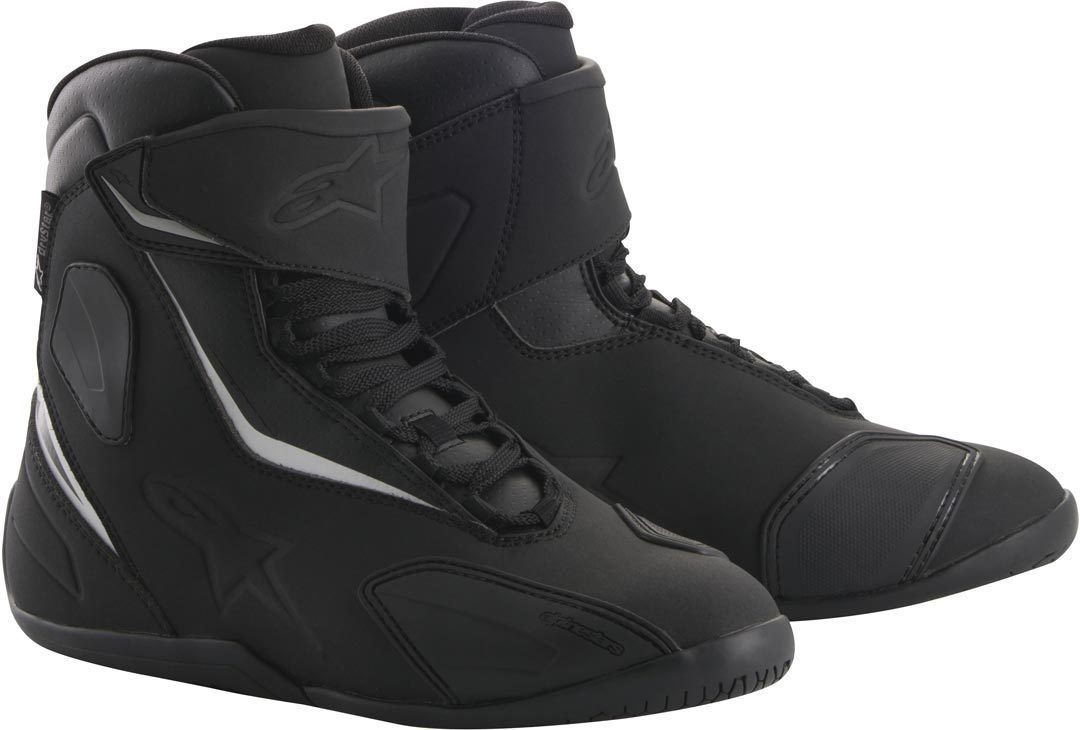 Fastback Motorradstiefel 2 Motorradschuhe Drystar Black Alpinestars