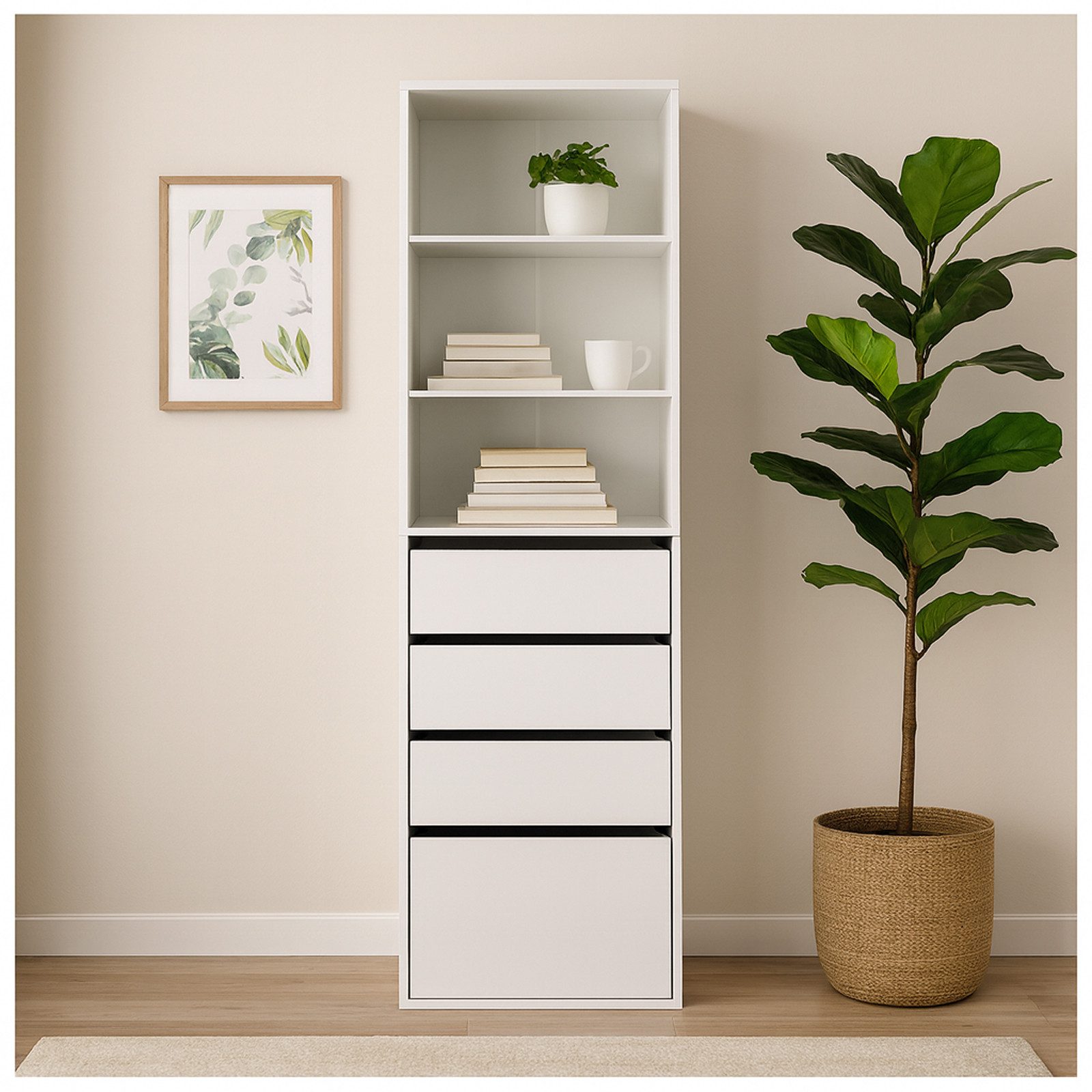 HTI-Line Kommode Kommode Nina XXL (Stück, 1 St., 1x Kommode Nina), Anrichte Sideboard Schrank