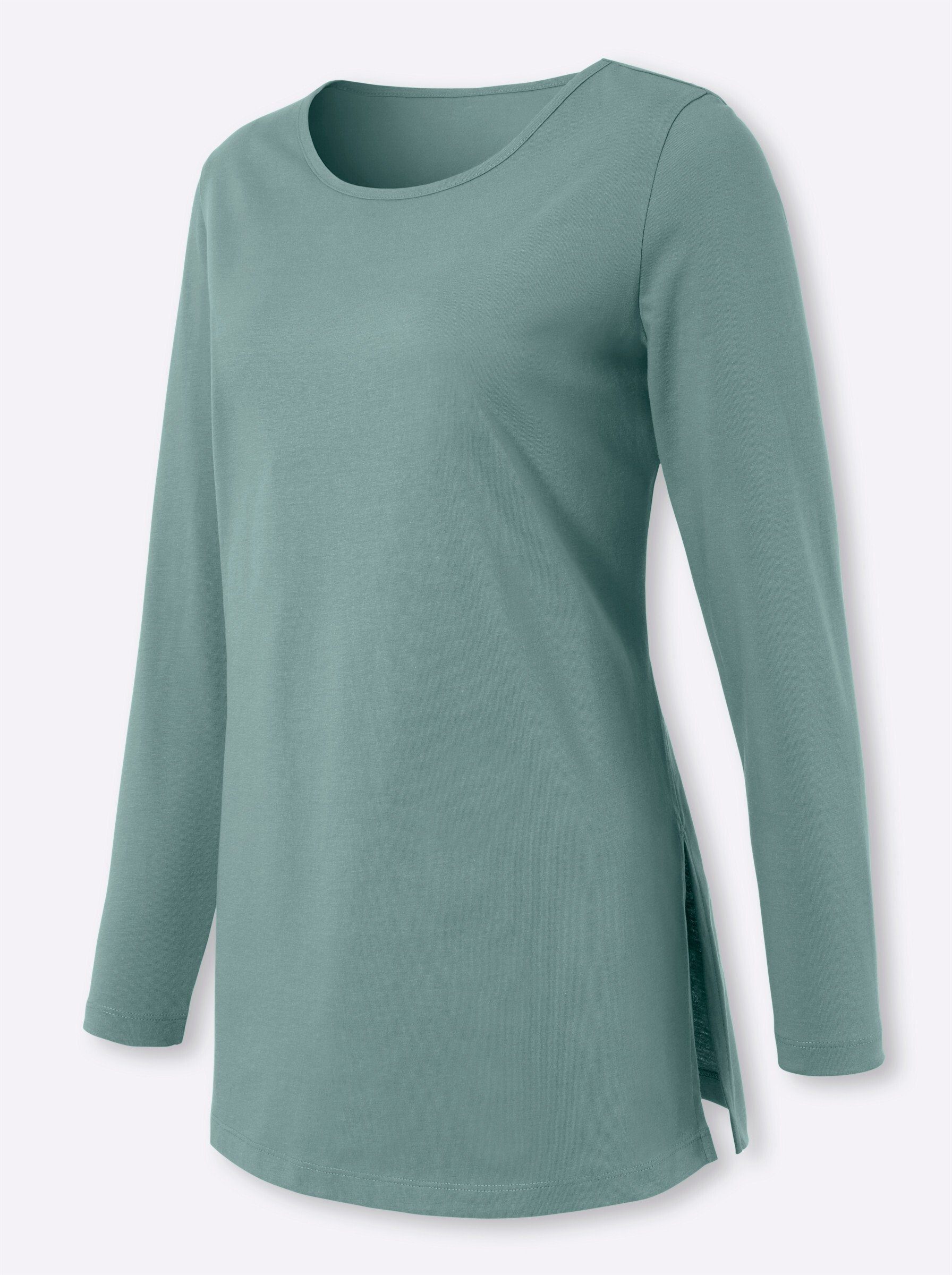 T-Shirt Longshirt Langarm