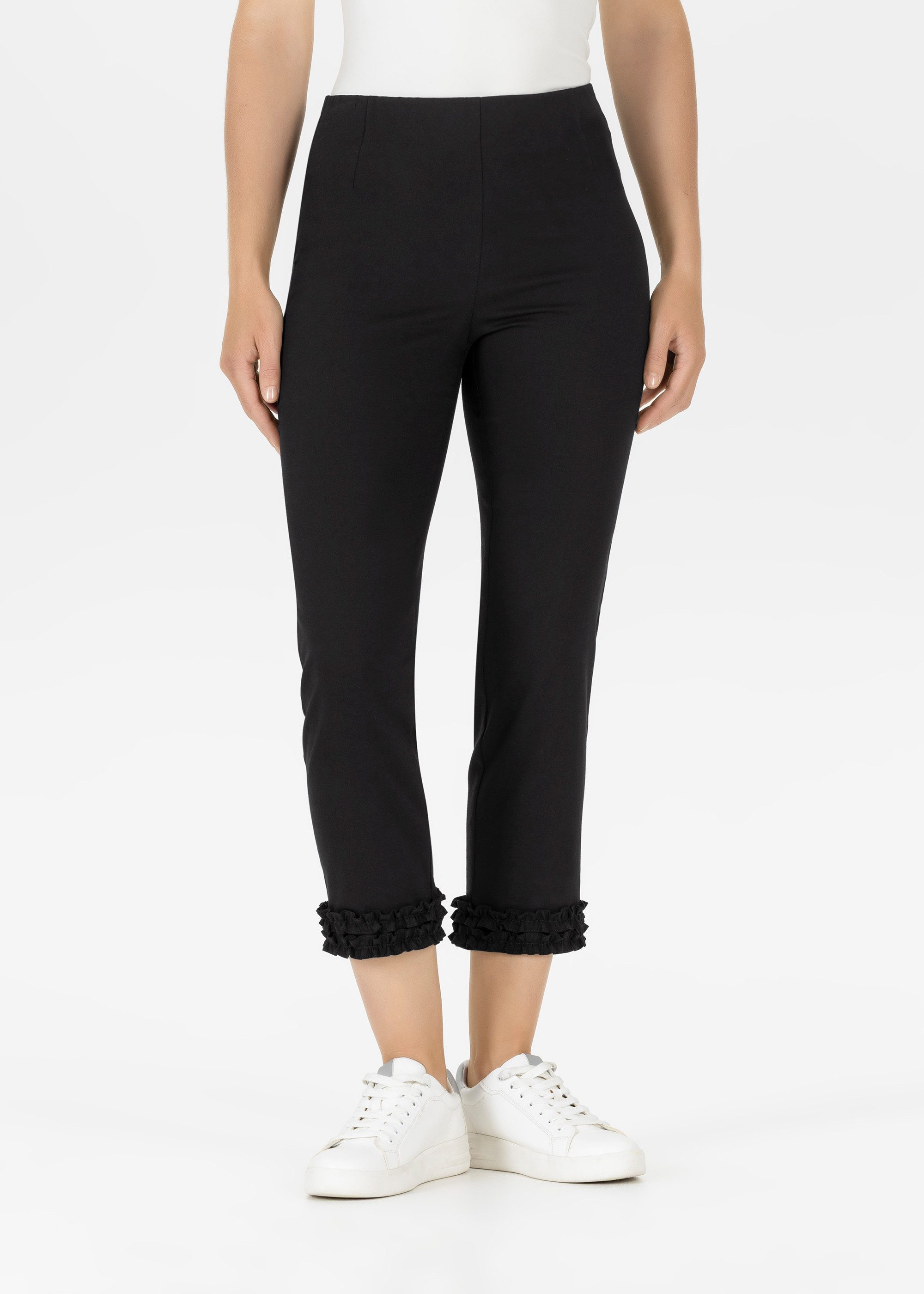 Stehmann Stoffhose Sylvia-680 3/4-Hose mit schmalem Bein