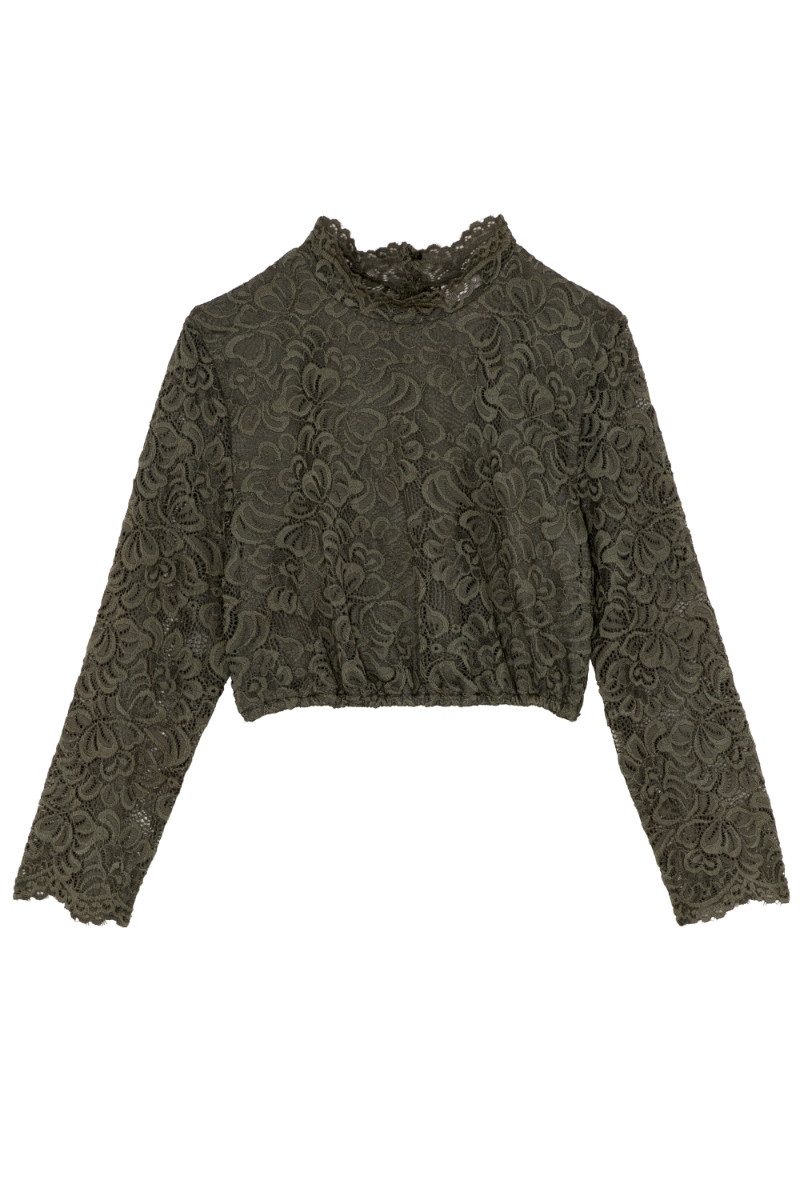 Dirndlbluse Dirndlbluse - AMSTERDAM - lila, oliv