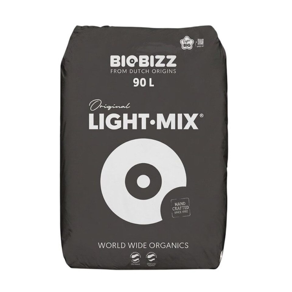 Biobizz Blumenerde BioBizz Light Mix, mit leichter organischer Vordüngung, 90 Liter