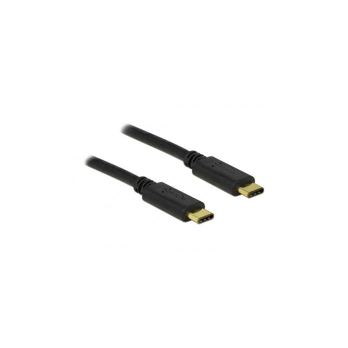 Delock USB 2.0 Kabel Type-C zu Type-C 2 m 3 A Computer-Kabel, USB C, USB (200,00 cm)